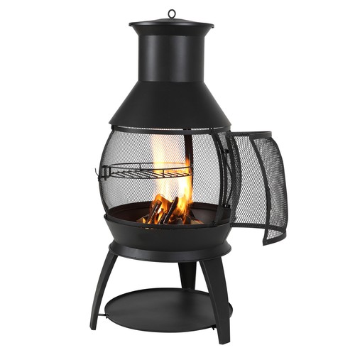 Chiminea outdoor wood - chiminea,